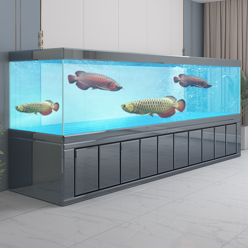 Aquarium Xxl - 大型金龍水槽 アクアリウム リビングルーム オフィス スクリーン 2メートル
