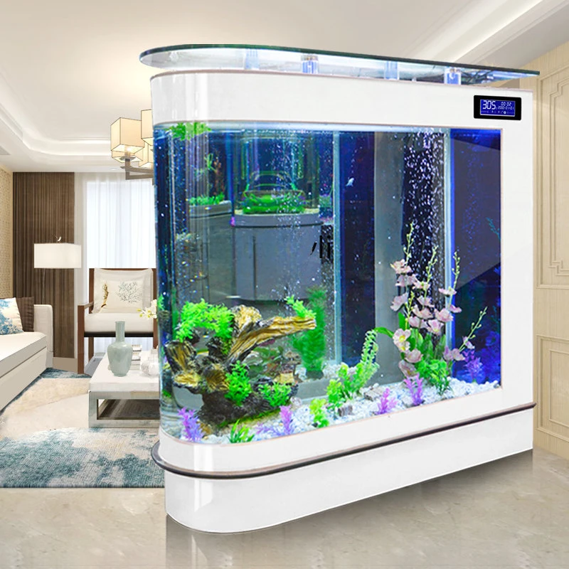 Aquarium Xxl - 弾丸水槽水族館大型魚グローブパーティション生態ガラス水槽バーカウンター