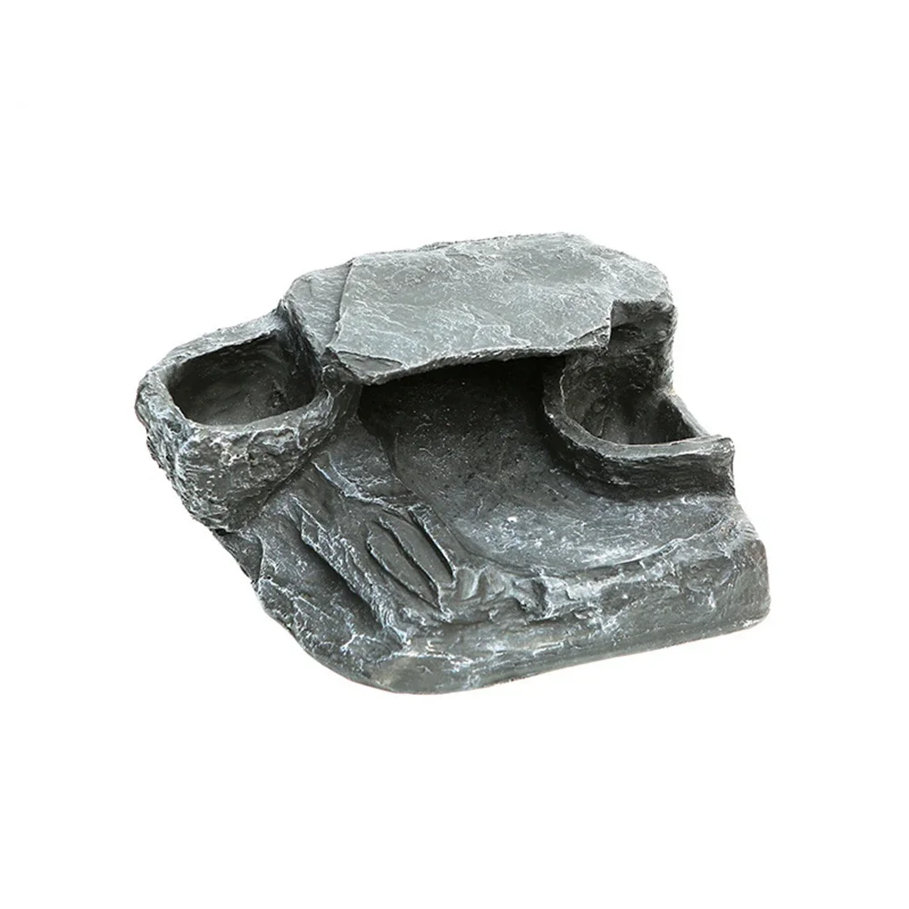 Aquarium Decoration Rock - カメ日光浴プラットフォーム隠れ家洞窟ハウスクライミングプラットフォーム樹脂ツリーロック水族館タンクオーナメント造園生息地装飾