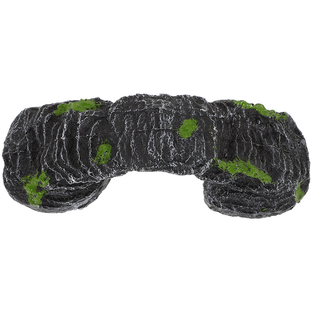 Aquarium Decoration Rock - 爬虫類用日光浴プラットフォーム、岩、カメタンク用クライミングラダー、隠れ家、樹脂製ブリッジ、水槽、テラリウム装飾、ビアデッドドラゴン、ヤモリ用