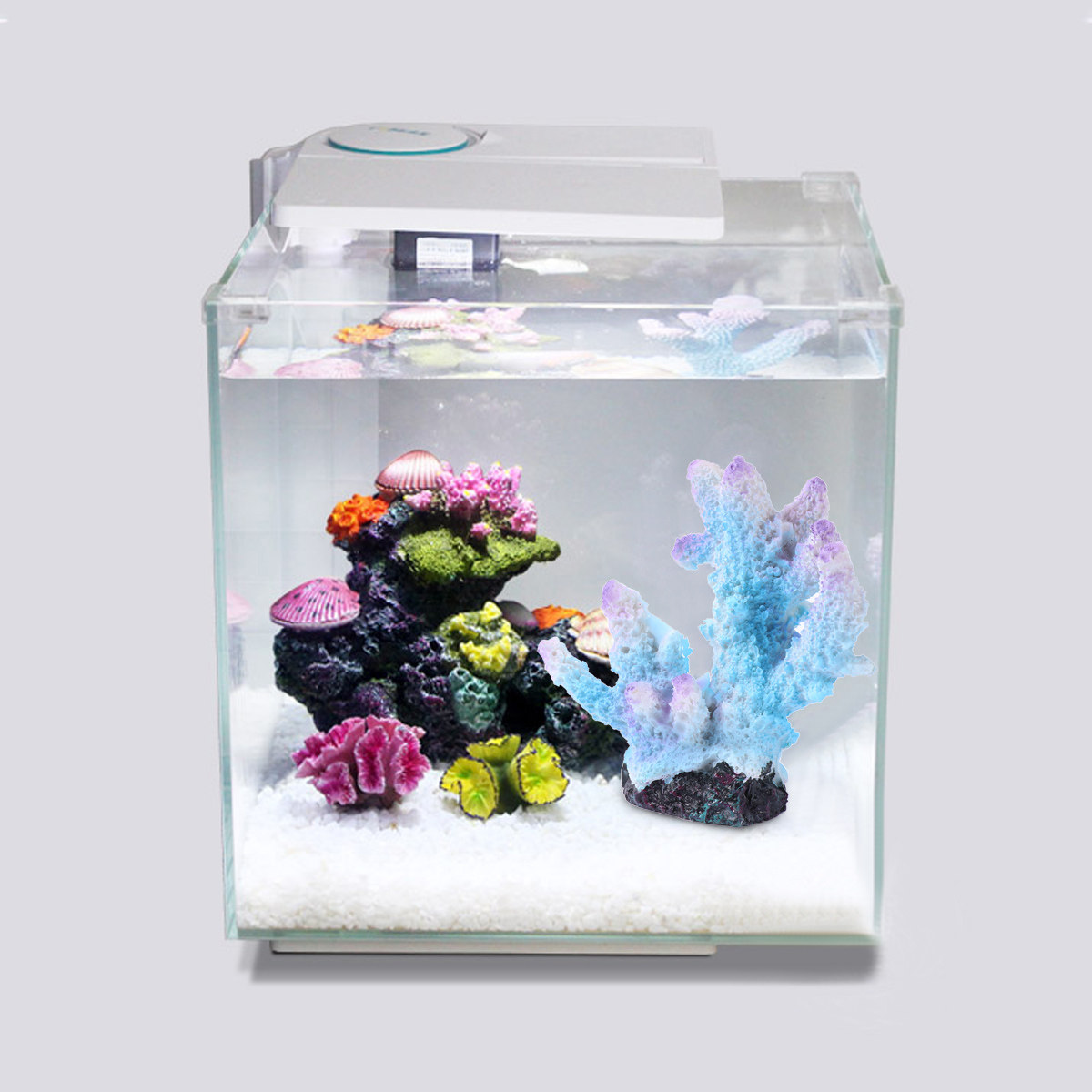 Xl Aquarium Fish - Xl-S1718 リアルな樹脂製サンゴ水槽飾り、安全な淡水・海水水槽用サンゴ水槽装飾