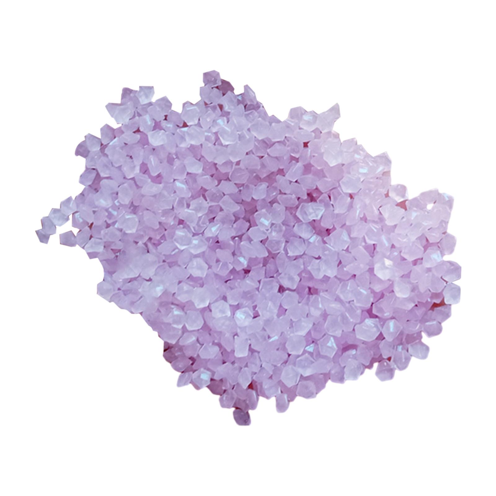 Aquarium Decoration Rock - 水槽用石 レジン製グロー小石 3～5mm 蛍光装飾砂利 明るい石 花瓶