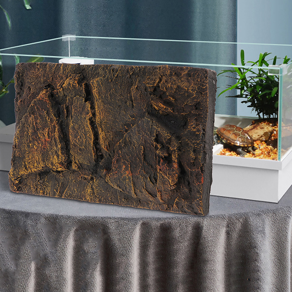 爬虫類テラリウム背景ボード 3D岩水槽背景壁パネル ハビタッ - Aquarium Decoration Rock のレビューと価格