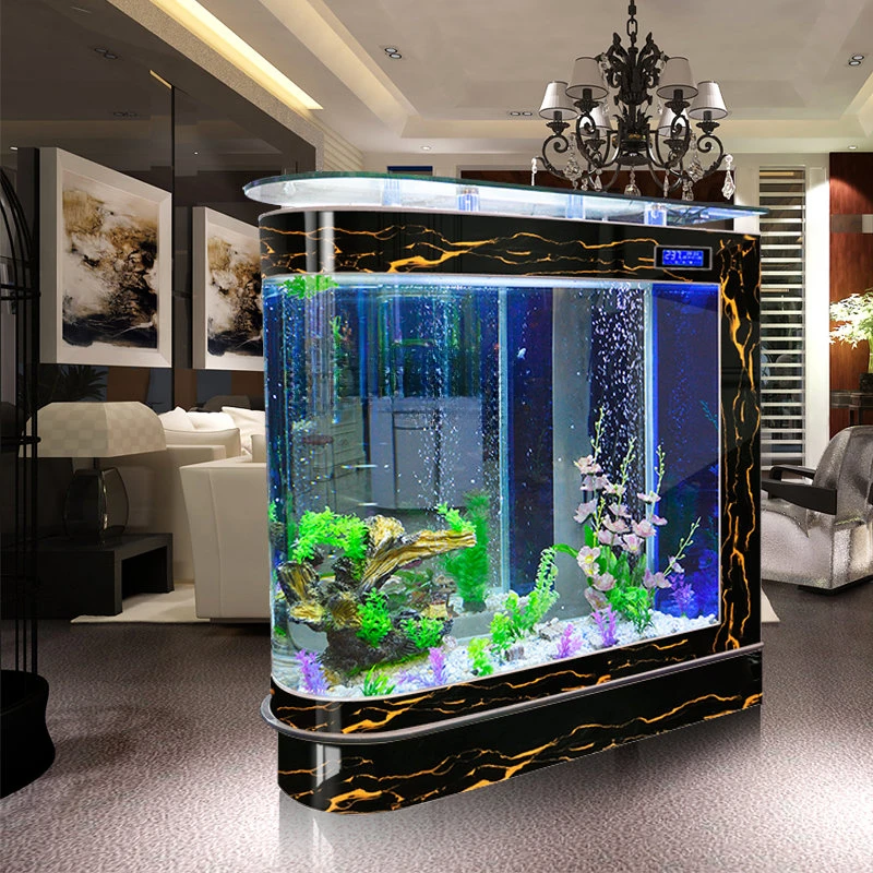 弾丸水槽水族館大型魚グローブパーティション生態ガラス水槽バー - Aquarium Xxl のレビューと価格