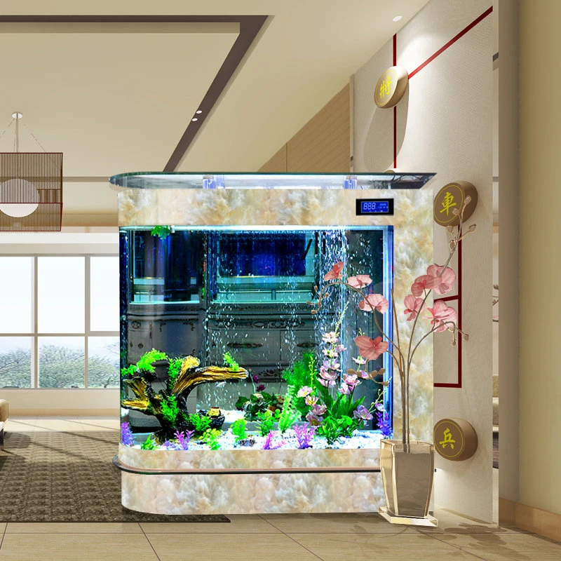 弾丸水槽水族館大型魚グローブパーティション生態ガラス水槽バー - Aquarium Xxl のレビューと価格