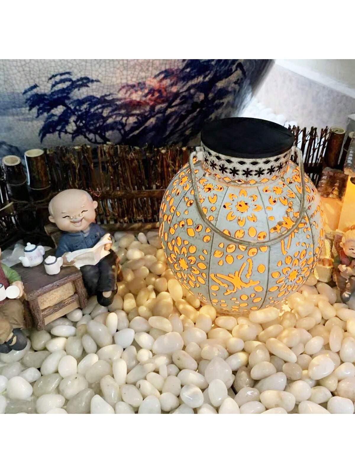 川の岩装飾装飾白小石石大きな天然装飾ポリッシュ川の岩水族館砂 - Aquarium Decoration Rock のレビューと価格
