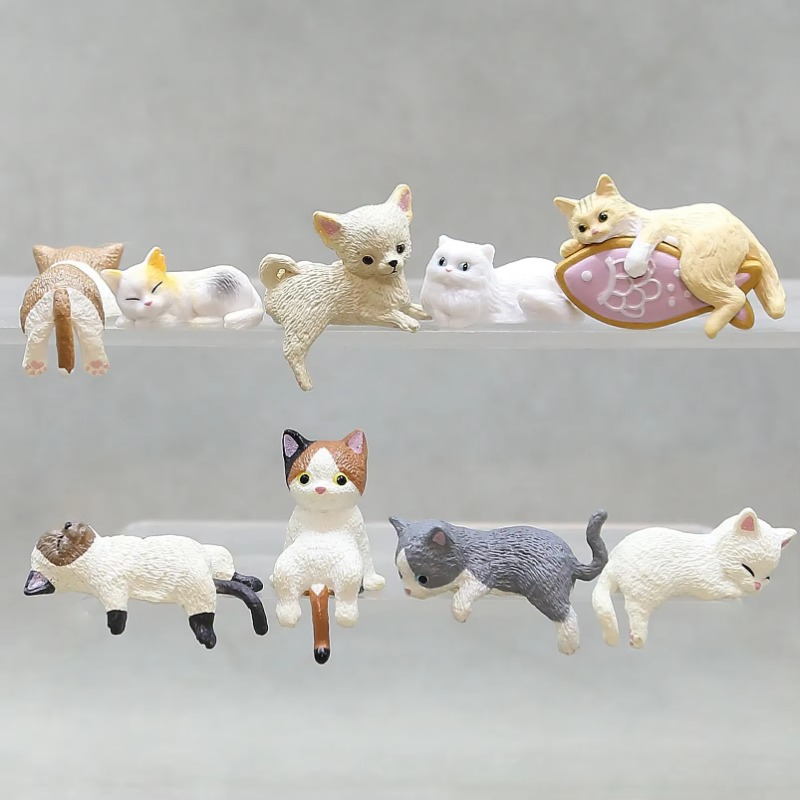 家の装飾用のかわいいPVC猫の絵,ウォーターカップの蓋,コン - Aquarium Fish Names のレビューと価格