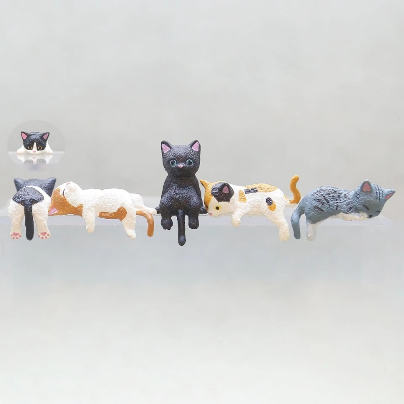 家の装飾用のかわいいPVC猫の絵,ウォーターカップの蓋,コン - Aquarium Fish Names のレビューと価格