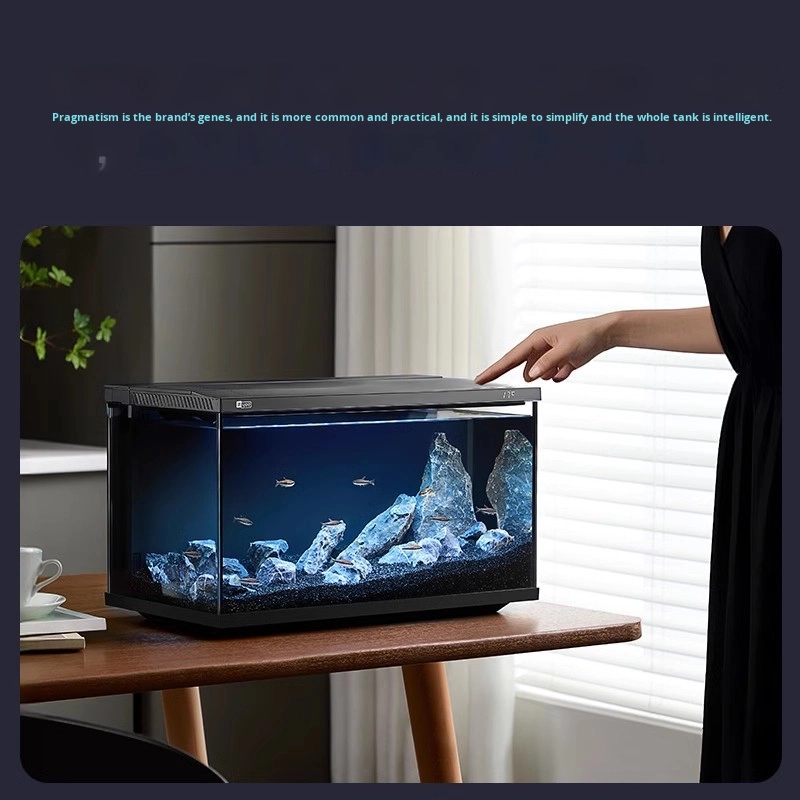 スマートデスクトップ水槽 SUltra-Clearガラス 自 - Aquarium Xxl のレビューと価格