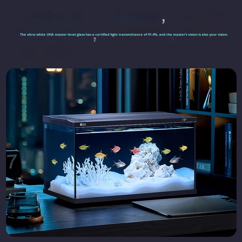スマートデスクトップ水槽 SUltra-Clearガラス 自 - Aquarium Xxl のレビューと価格
