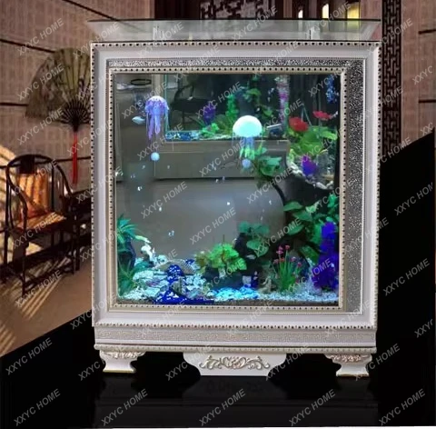 床から天井までのバースクリーンガラス水槽 大型底面フィルター - Aquarium Xxl のレビューと価格