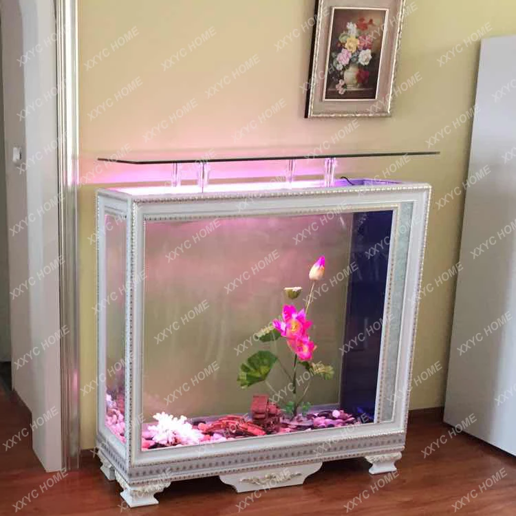 床から天井までのバースクリーンガラス水槽 大型底面フィルター - Aquarium Xxl のレビューと価格