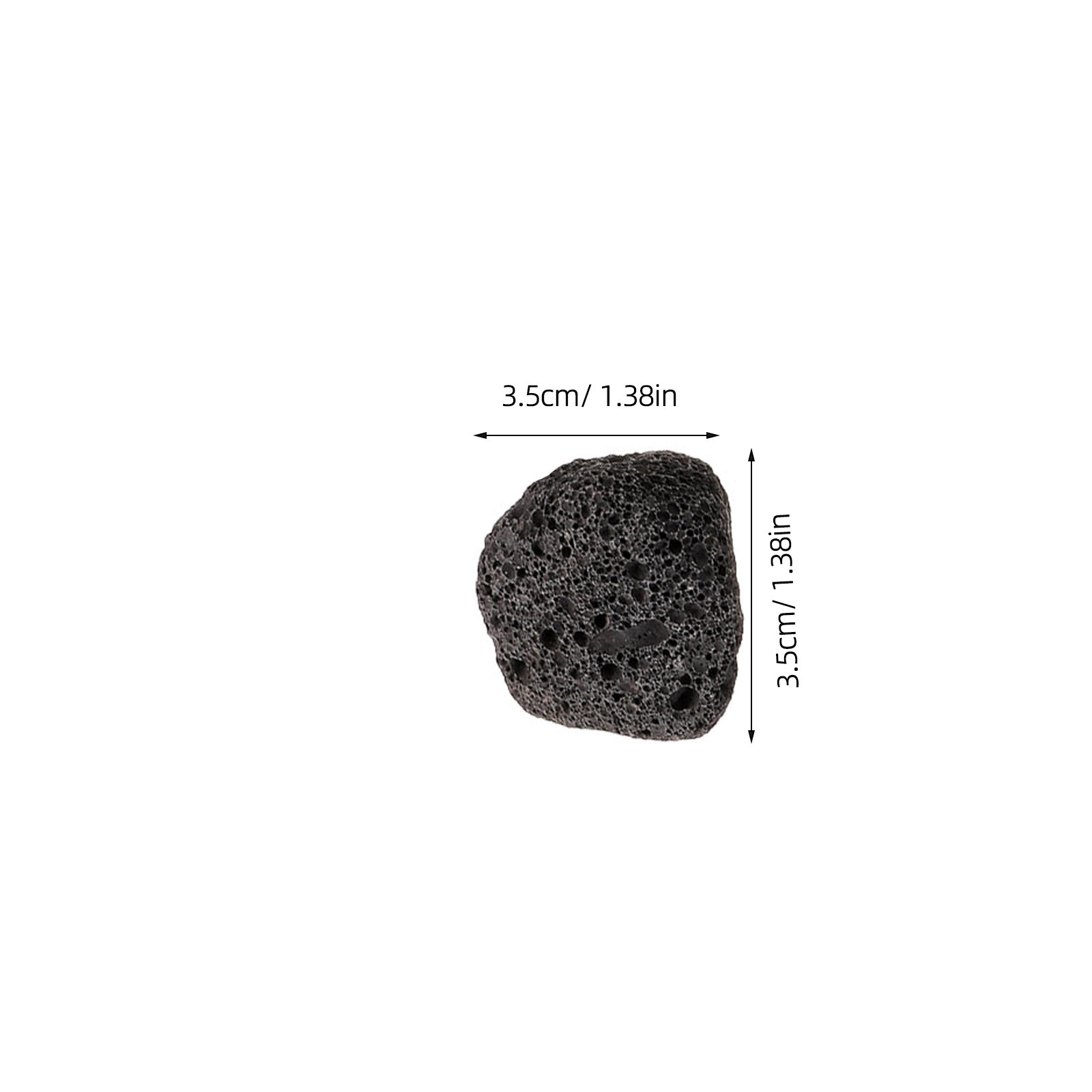 1 パック天然火山石溶岩石小型水槽装飾鉢植え植物プランターロ - Aquarium Decoration Rock のレビューと価格